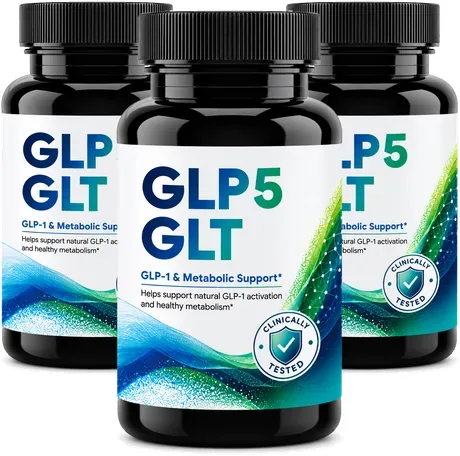 Trois flacons GLP5 GLT